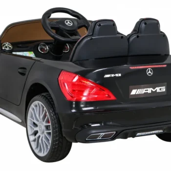 Mercedes Benz Amg Sl65 S Električni Dječji Auto Crni + Daljinski Upravljač + Audio Led + Eko, Crna 5