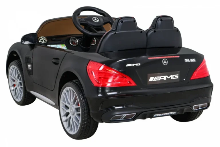 Mercedes Benz Amg Sl65 S Električni Dječji Auto Crni + Daljinski Upravljač + Audio Led + Eko, Crna 5