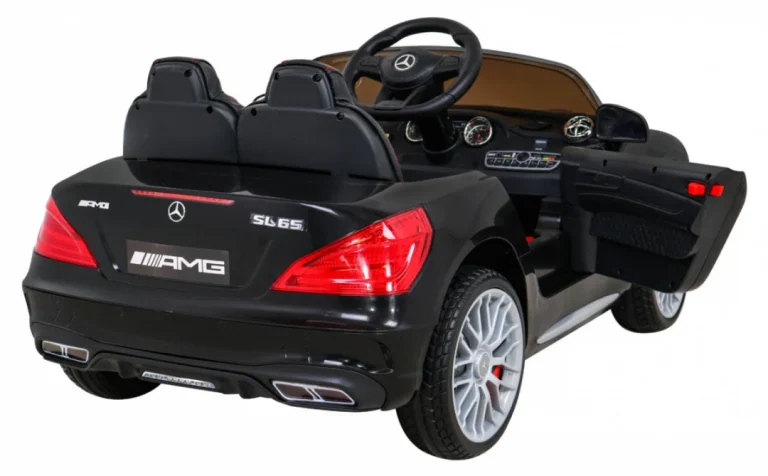 Mercedes Benz Amg Sl65 S Električni Dječji Auto Crni + Daljinski Upravljač + Audio Led + Eko, Crna 9