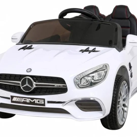 Mercedes Benz Amg Sl65 S Električni Dječji Bijeli + Daljinski Upravljač, Bijela 1