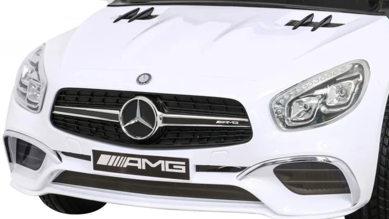 Mercedes Benz Amg Sl65 S Električni Dječji Bijeli + Daljinski Upravljač, Bijela 12
