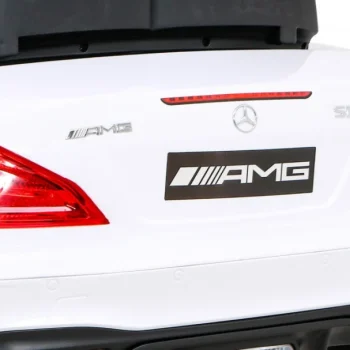 Mercedes Benz Amg Sl65 S Električni Dječji Bijeli + Daljinski Upravljač, Bijela 13