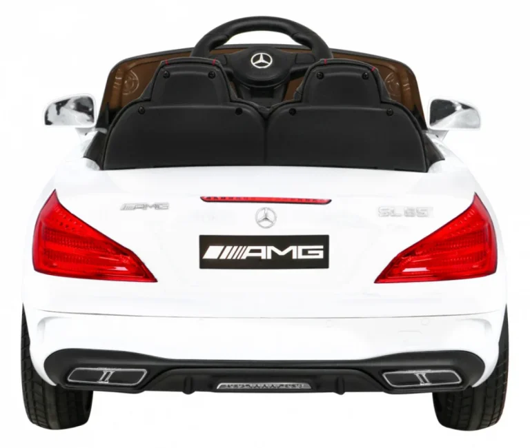Mercedes Benz Amg Sl65 S Električni Dječji Bijeli + Daljinski Upravljač, Bijela 6