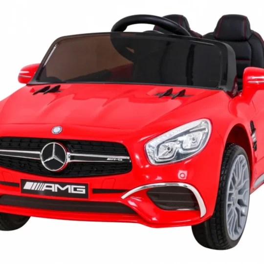 Mercedes Benz Amg Sl65 S Električni Dječji Crveni + Daljinski Upravljač + Audio Led + Eko, Crvena 1