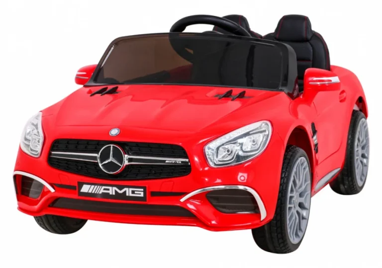 Mercedes Benz Amg Sl65 S Električni Dječji Crveni + Daljinski Upravljač + Audio Led + Eko, Crvena 1