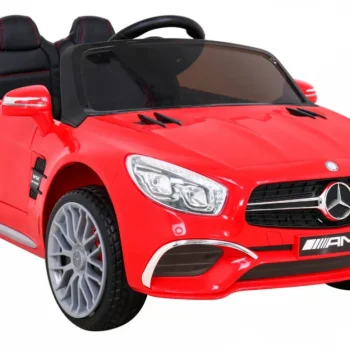 Mercedes Benz Amg Sl65 S Električni Dječji Crveni + Daljinski Upravljač + Audio Led + Eko, Crvena 10
