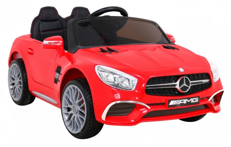 Mercedes Benz Amg Sl65 S Električni Dječji Crveni + Daljinski Upravljač + Audio Led + Eko, Crvena 10