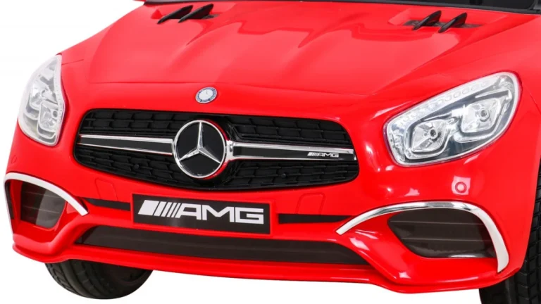 Mercedes Benz Amg Sl65 S Električni Dječji Crveni + Daljinski Upravljač + Audio Led + Eko, Crvena 12