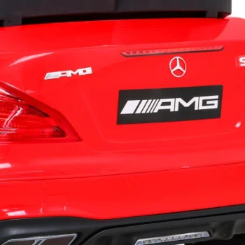 Mercedes Benz Amg Sl65 S Električni Dječji Crveni + Daljinski Upravljač + Audio Led + Eko, Crvena 13