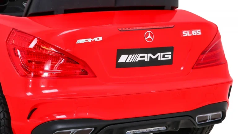 Mercedes Benz Amg Sl65 S Električni Dječji Crveni + Daljinski Upravljač + Audio Led + Eko, Crvena 13