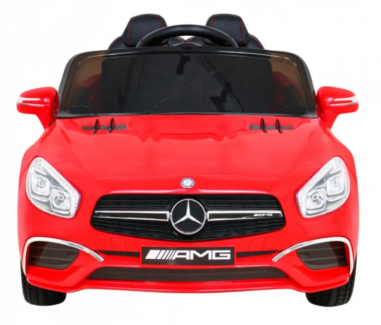 Mercedes Benz Amg Sl65 S Električni Dječji Crveni + Daljinski Upravljač + Audio Led + Eko, Crvena 3