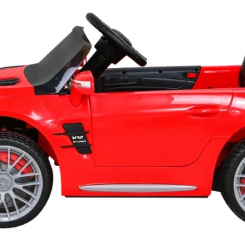 Mercedes Benz Amg Sl65 S Električni Dječji Crveni + Daljinski Upravljač + Audio Led + Eko, Crvena 4