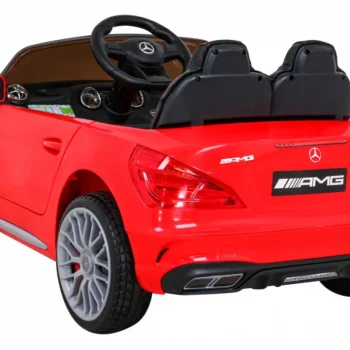 Mercedes Benz Amg Sl65 S Električni Dječji Crveni + Daljinski Upravljač + Audio Led + Eko, Crvena 5