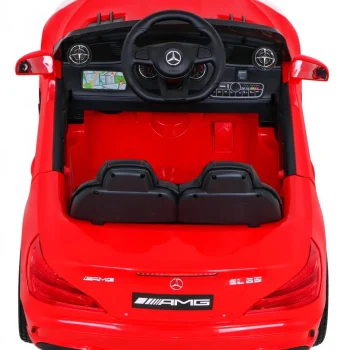 Mercedes Benz Amg Sl65 S Električni Dječji Crveni + Daljinski Upravljač + Audio Led + Eko, Crvena 7