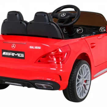 Mercedes Benz Amg Sl65 S Električni Dječji Crveni + Daljinski Upravljač + Audio Led + Eko, Crvena 9