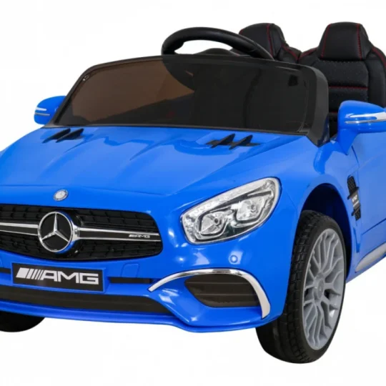 Mercedes Benz Amg Sl65 S Električni Dječji Plavi + Daljinski Upravljač + Audio Led + Eko, Plava 1