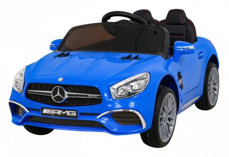 Mercedes Benz Amg Sl65 S Električni Dječji Plavi + Daljinski Upravljač + Audio Led + Eko, Plava 1