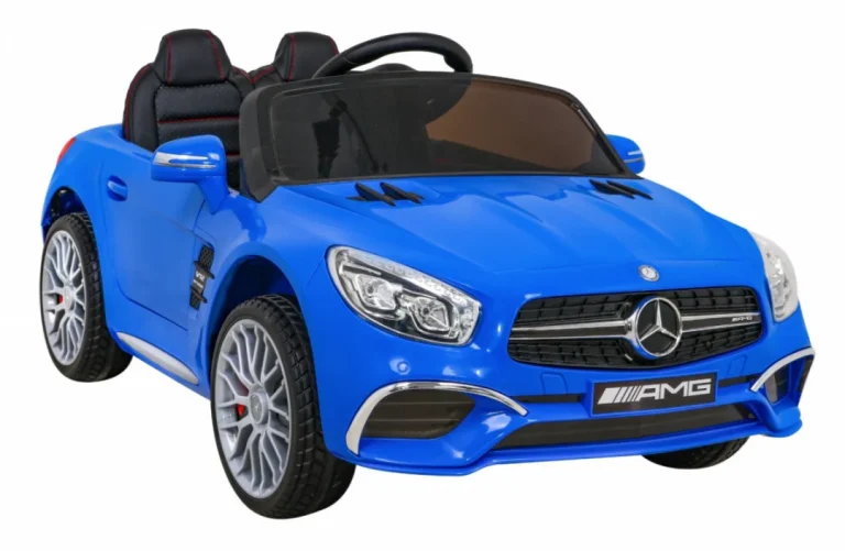Mercedes Benz Amg Sl65 S Električni Dječji Plavi + Daljinski Upravljač + Audio Led + Eko, Plava 10