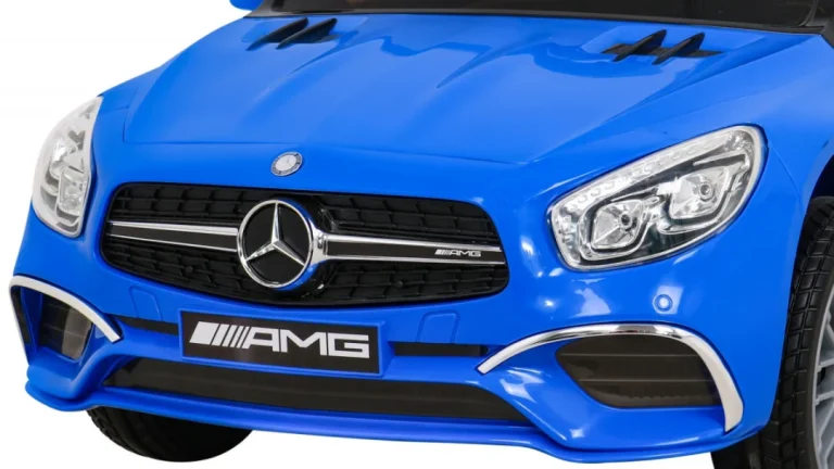 Mercedes Benz Amg Sl65 S Električni Dječji Plavi + Daljinski Upravljač + Audio Led + Eko, Plava 11