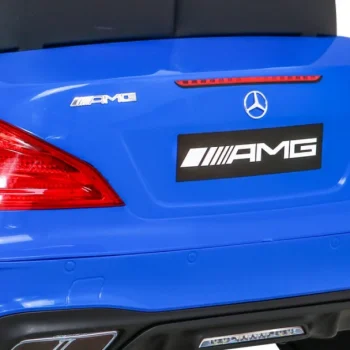 Mercedes Benz Amg Sl65 S Električni Dječji Plavi + Daljinski Upravljač + Audio Led + Eko, Plava 12