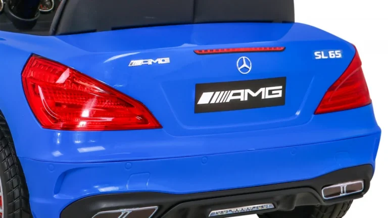 Mercedes Benz Amg Sl65 S Električni Dječji Plavi + Daljinski Upravljač + Audio Led + Eko, Plava 12