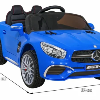 Mercedes Benz Amg Sl65 S Električni Dječji Plavi + Daljinski Upravljač + Audio Led + Eko, Plava 2
