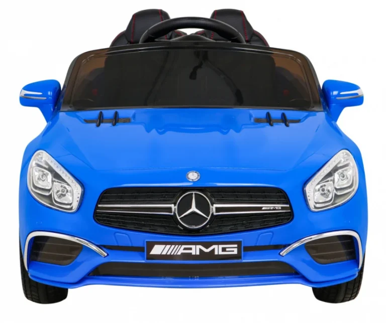 Mercedes Benz Amg Sl65 S Električni Dječji Plavi + Daljinski Upravljač + Audio Led + Eko, Plava 3