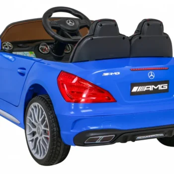 Mercedes Benz Amg Sl65 S Električni Dječji Plavi + Daljinski Upravljač + Audio Led + Eko, Plava 5