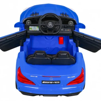 Mercedes Benz Amg Sl65 S Električni Dječji Plavi + Daljinski Upravljač + Audio Led + Eko, Plava 7