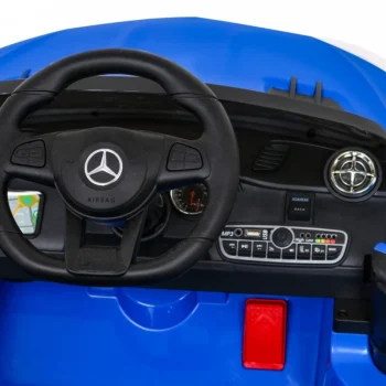 Mercedes Benz Amg Sl65 S Električni Dječji Plavi + Daljinski Upravljač + Audio Led + Eko, Plava 8