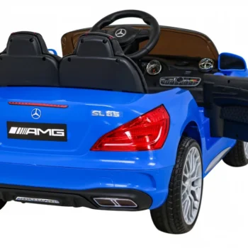 Mercedes Benz Amg Sl65 S Električni Dječji Plavi + Daljinski Upravljač + Audio Led + Eko, Plava 9