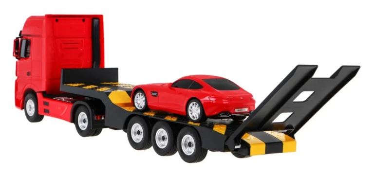 Mercedes Benz Actros R/c Automobil S Prikolicom 1:26 Mercedes Benz, Crvena 3