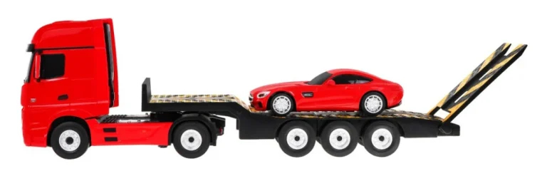 Mercedes Benz Actros R/c Automobil S Prikolicom 1:26 Mercedes Benz, Crvena 4