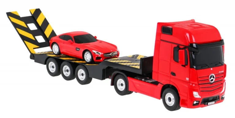 Mercedes Benz Actros R/c Automobil S Prikolicom 1:26 Mercedes Benz, Crvena 6
