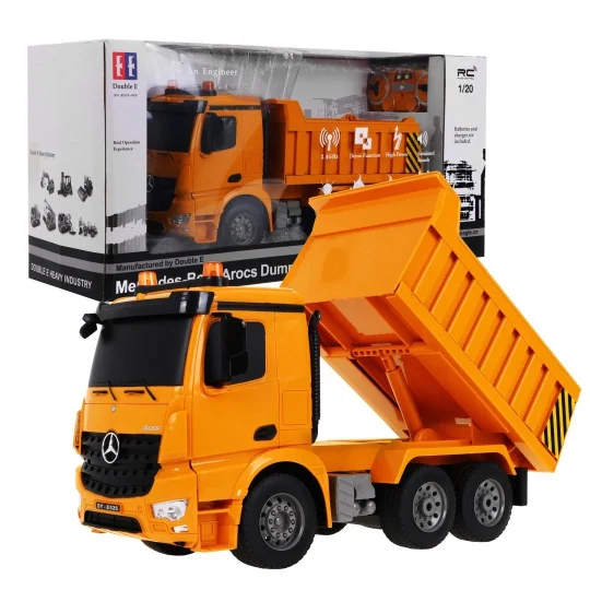 Mercedes Benz Arocs Kiper Kamion Za Djecu 6+ Model Na Daljinsko Upravljanje 1:20 Zvuci Svjetla 1