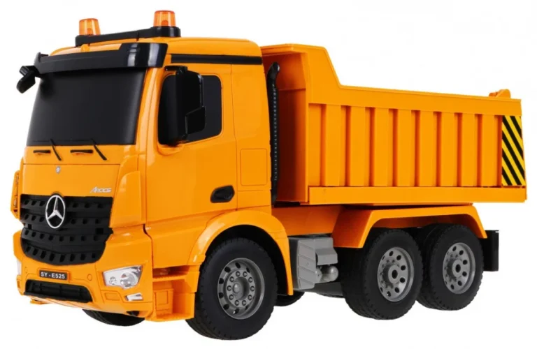 Mercedes Benz Arocs Kiper Kamion Za Djecu 6+ Model Na Daljinsko Upravljanje 1:20 Zvuci Svjetla 4