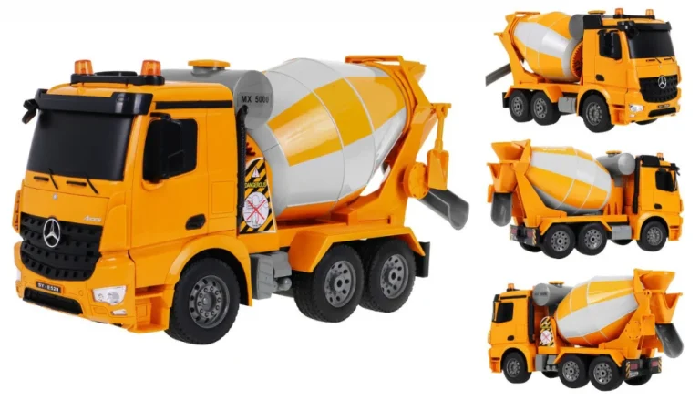 Mercedes Benz Arocs Mješalica Za Beton Za Djecu 6+ Godina, Model Na Daljinsko Upravljanje 1:20 Sa 2