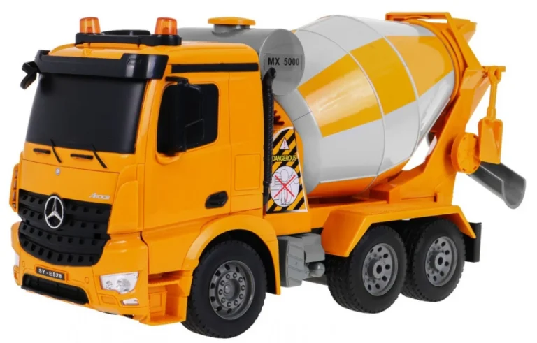Mercedes Benz Arocs Mješalica Za Beton Za Djecu 6+ Godina, Model Na Daljinsko Upravljanje 1:20 Sa 6