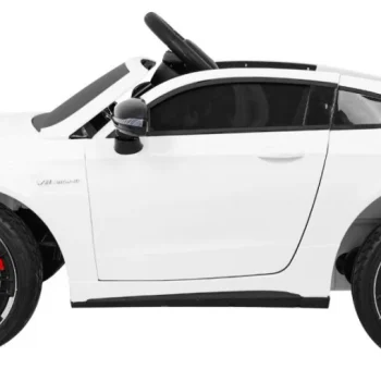 Mercedes Benz C63 Amg Za Djecu Bijela + Daljinski Upravljač + Sigurnosni Pojasevi U 5 Točaka + Eva 4