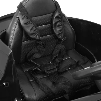 Mercedes Benz C63 Amg Za Djecu Crni + Daljinski Upravljač + Sigurnosni Pojasevi U 5 Točaka, Crna 11