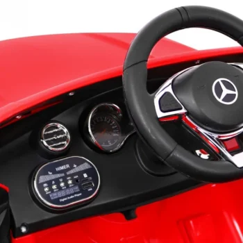 Mercedes Benz C63 Amg Za Djecu Crveni + Daljinski Upravljač + Sigurnosni Pojasevi U 5, Crvena 6