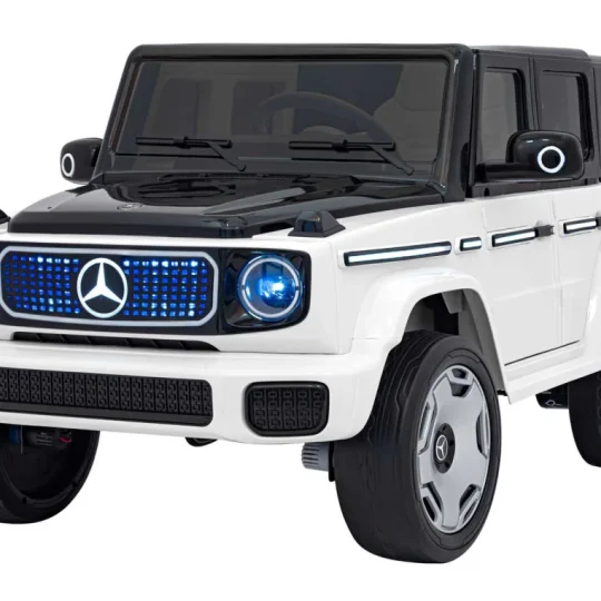 Mercedes Benz Eqg Bijelo Vozilo Auto Na Akumulator 1