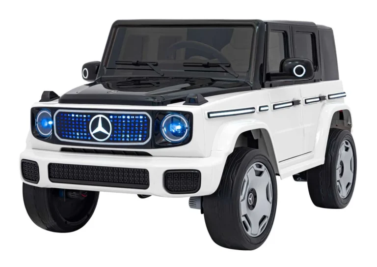Mercedes Benz Eqg Bijelo Vozilo Auto Na Akumulator 1