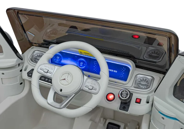 Mercedes Benz Eqg Bijelo Vozilo Auto Na Akumulator 11