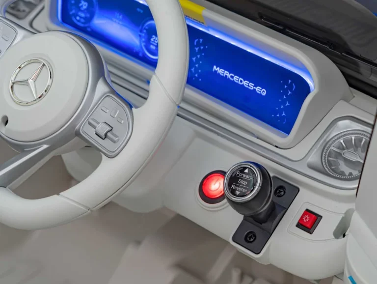 Mercedes Benz Eqg Bijelo Vozilo Auto Na Akumulator 12