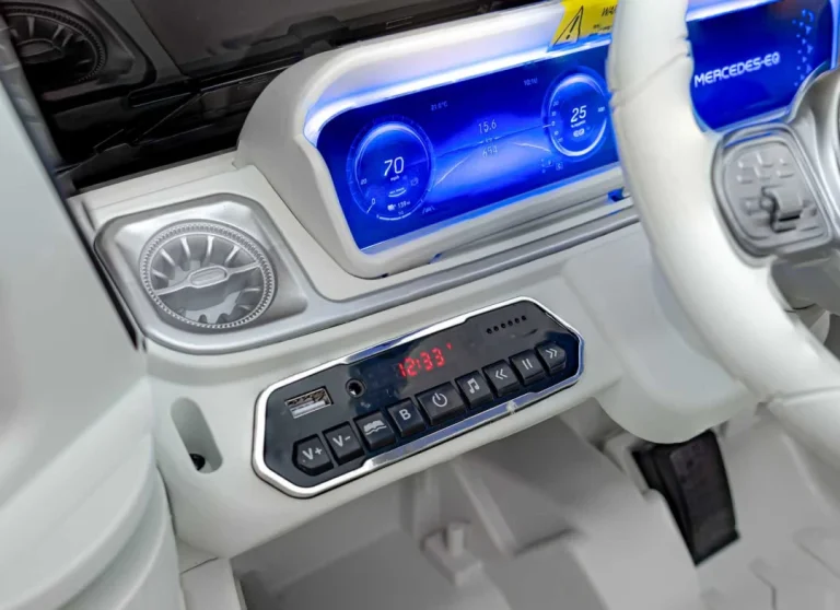Mercedes Benz Eqg Bijelo Vozilo Auto Na Akumulator 13
