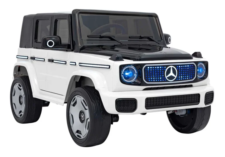 Mercedes Benz Eqg Bijelo Vozilo Auto Na Akumulator 4