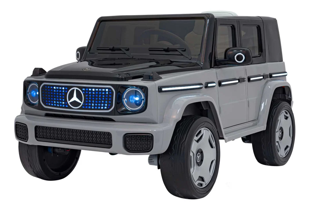 Mercedes Benz Eqg Srebrno Vozilo Auto Na Akumulator 1