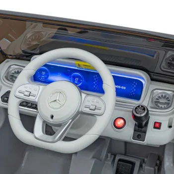 Mercedes Benz Eqg Srebrno Vozilo Auto Na Akumulator 11