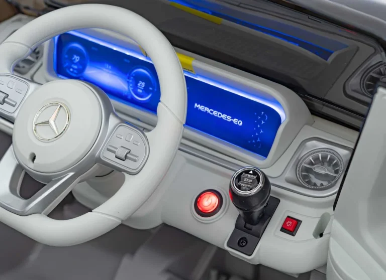 Mercedes Benz Eqg Srebrno Vozilo Auto Na Akumulator 12